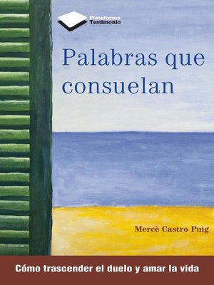 cover image of Palabras que consuelan